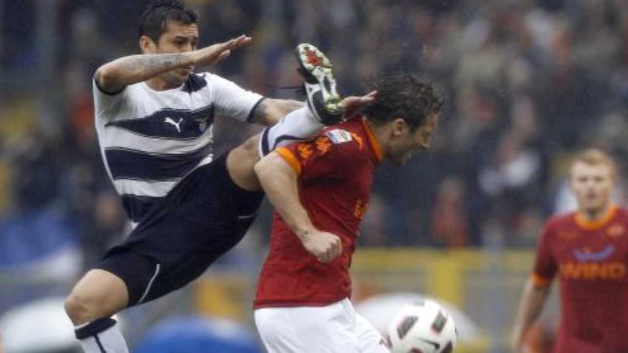 Francelino Matuzalem com Totti