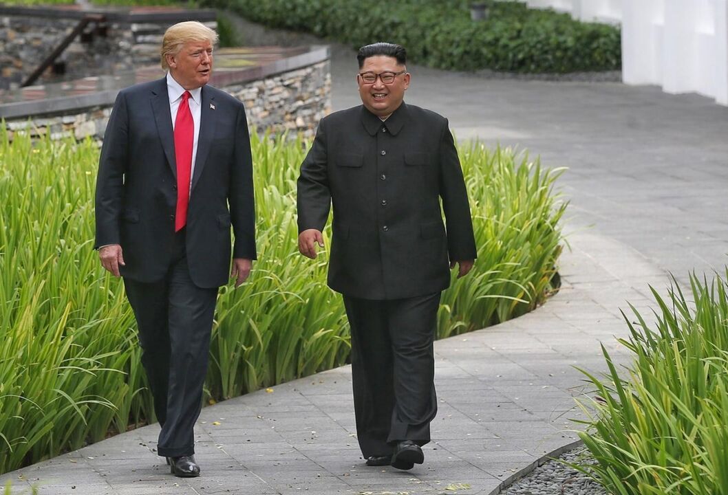 Trump, Kim Jong-Un
