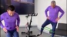 Mourinho a pedalar nos treinos à distância do Tottenham