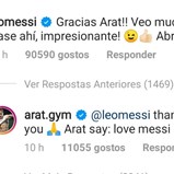 Miúdo iraniano dedicou vídeo a Messi e o argentino respondeu assim