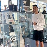 Cristiano Ronaldo visitou Museu CR7: «É sempre bom estar de volta a casa»