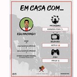 Edu Machado não dispensa Netflix e FIFA 20 durante o isolamento social