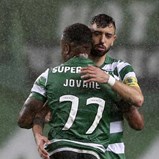 «Tu só corrias mais contra Benfica, FC Porto...» Jovane e os quilómetros de Bruno Fernandes