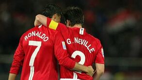 Gary Neville sobre a estadia de Ronaldo em Manchester: «Tempo era o grande problema dele»