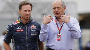 Ron Dennis, à direita na foto