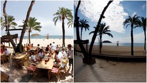 Efeito Covid-19: as diferenças nesta praia de Palma de Maiorca