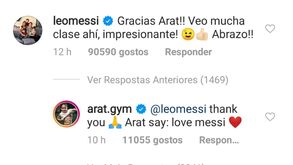 Miúdo iraniano dedicou vídeo a Messi e o argentino respondeu assim