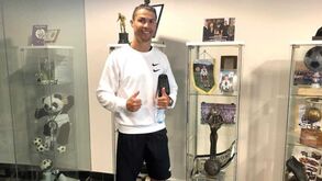 Cristiano Ronaldo visitou museu do Nacional da Madeira