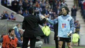 Mourinho e a 'mentira' de Baía: «Não és o melhor de sempre, és o melhor com larga distância»