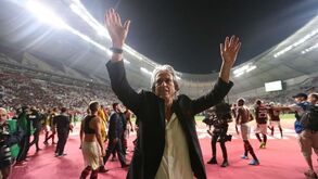 «É uma honra»: Jorge Jesus reage à nomeação de melhor treinador da história do Flamengo