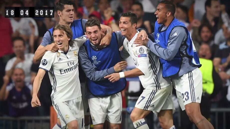 Português fez hat-trick pelo Real Madrid frente ao Bayern Munique