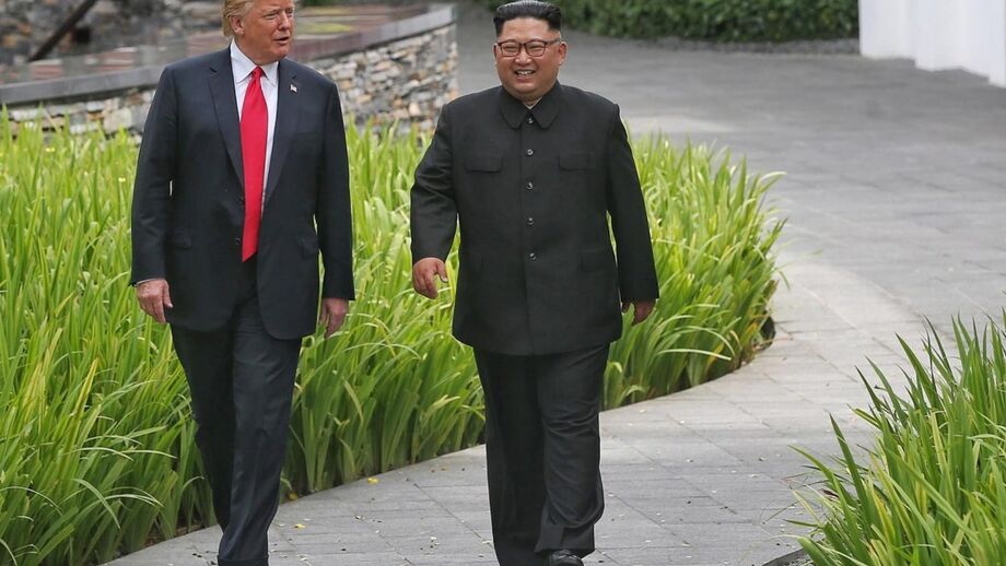 Trump, Kim Jong-Un