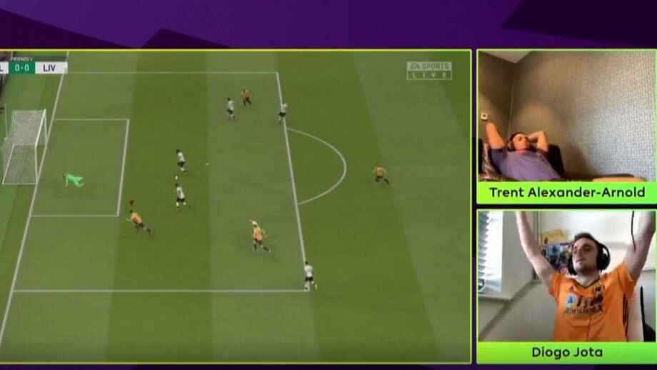 Extremo português do Wolverhampton bateu, no sábado, Alexander-Arnold na final do torneio de FIFA 20