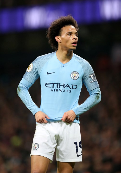 4. Leroy Sané - Manchester City - Velocidad: 96