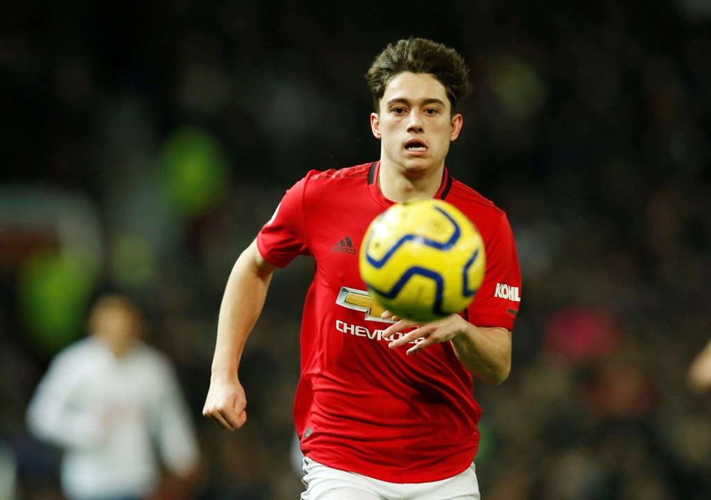 5. Daniel James - Manchester United - Velocidad: 95