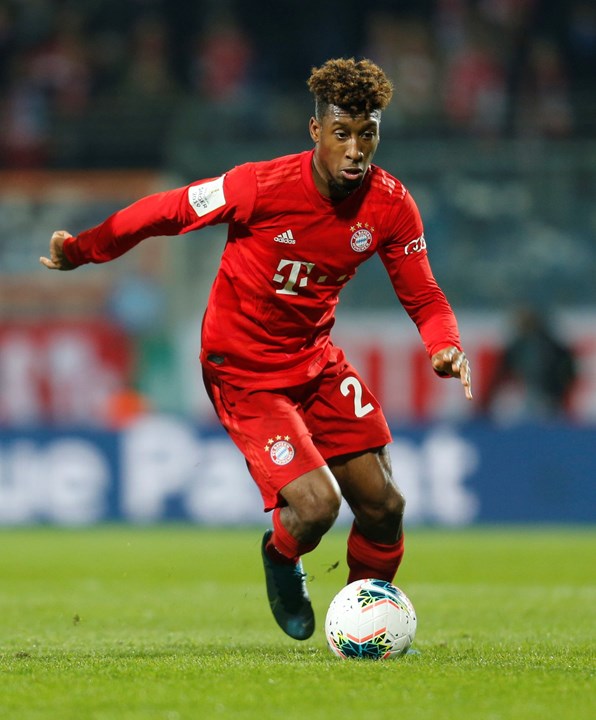 15. Kingsley Coman - Bayern Munich - Velocidad: 94