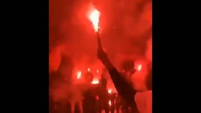 Noite sérvia virou vermelha na festa do tricampeonato do Estrela