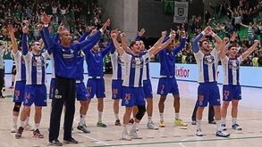 «Querem a taça? Tomem!»: resposta de Ruesga a Quintana leva jogador do FC Porto a lembrar Cashball
