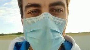 André Santos e a máscara de proteção: «Eu já tenho a minha. Levanta a tua no domingo com o Record»