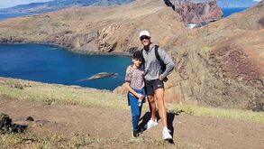 Cristiano Ronaldo à descoberta na Madeira 'na melhor companhia'