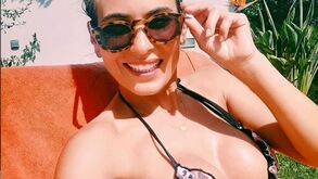 O calor voltou em força e Liliana Santos aproveitou