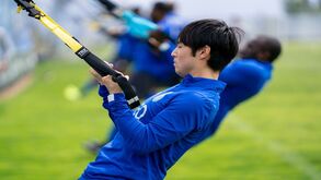 As imagens do primeiro treino do FC Porto no regresso ao Olival