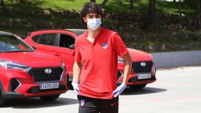 O regresso ao trabalho do Atlético Madrid: pormenores não foram esquecidos