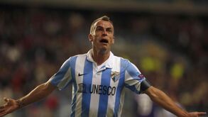 Duda, o português com mais jogos em Espanha: «Uma estátua no estádio do Málaga? Ainda não»