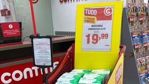 Continente junta-se ao Pingo Doce e Mercadona e já vende máscaras