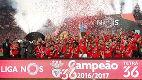Inédito tetra do Benfica foi há 3 anos: lembra-se de todos os protagonistas?