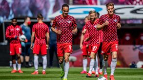 Sem público, mas com um sorriso no rosto: eis o regresso do Leipzig à Red Bull Arena