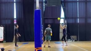 A solução para jogar voleibol em tempo de pandemia