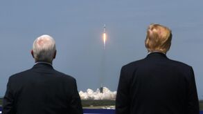 Cápsula Dragon já partiu rumo ao espaço: nem Trump quis perder este momento histórico