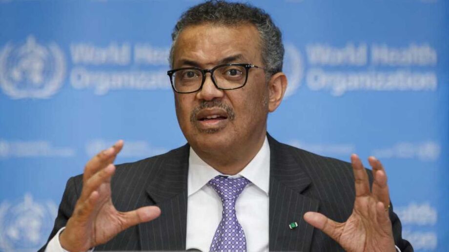 Tedros Adhanom, presidente da OMS