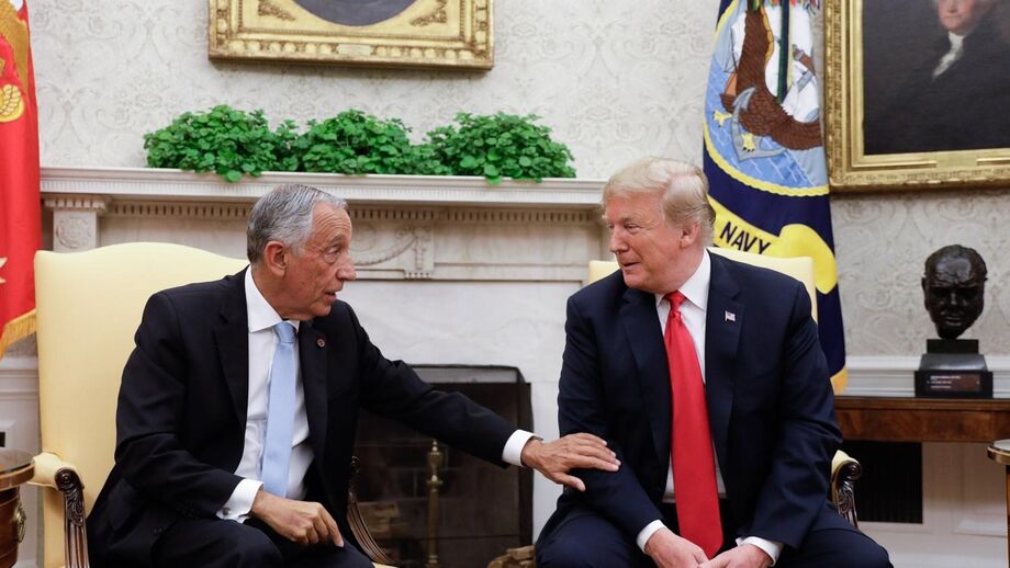 Donald Trump telefona a Marcelo Rebelo de Sousa e elogia desempenho português no combate ao coronavírus