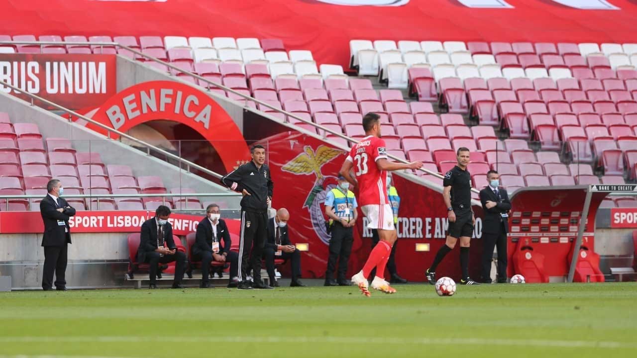 Assim Está A Tribuna Da Luz E Os Bancos De Benfica E Tondela Na 'nova ...