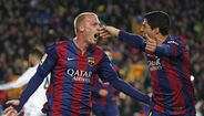Na primeira época com a camisola culé Mathieu conquistou 3 títulos: Liga dos Campeões, campeonato espanhol e Taça do Rei