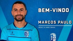 Marcos Paulo reforça meio-campo do Vizela