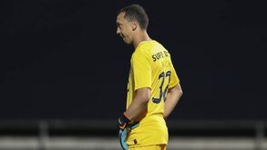 Marchesín falou na roda habitual no final do jogo com o Famalicão