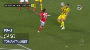 Benfica pediu penálti após remate de Jota contra braço de Yohan Tavares