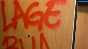 Rafa, Pizzi e Lage apresentaram queixa na polícia por vandalismo