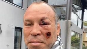 Wanderlei Silva azarado a pedalar