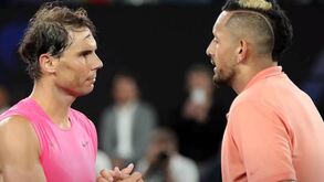 Kyrgios admite ter jogado contra Nadal depois de noitada com muitos copos à mistura