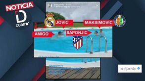 Maksimovic e Saponjic também estiveram no churrasco da polémica de Jovic