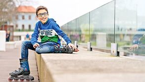 A estranha doença que não deixa David comer peixe