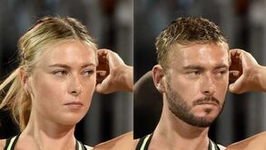 Sharapova de bigode e Simone Biles irreconhecível: fãs deliram com resultado da aplicação do momento