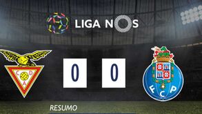 O resumo do Aves-FC Porto: os principais lances do jogo
