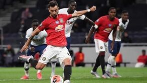 Ingleses destacam registo impressionante de Bruno Fernandes nos penáltis 
