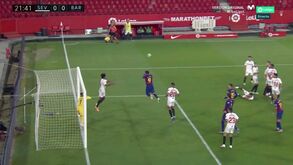 Lopetegui juntou todas as fórmulas possíveis para travar este livre de Messi no Sevilha-Barcelona