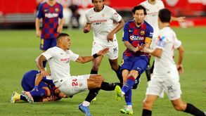 Sevilha-Barcelona foi quente: Ex-FC Porto entrou a 'varrer' sobre Messi e o argentino revoltou-se